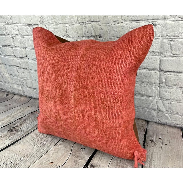 Vintage Pillow Case Turkish Hemp Pillow Decorative Hemp Pillow Dry cleaning only. PILLOW INSERT IS NOT INCLUDED