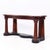 Neoclassical Ralph Lauren Neoclassical Flame Mahogany Console Entry Table For Sale - Image 3 of 8