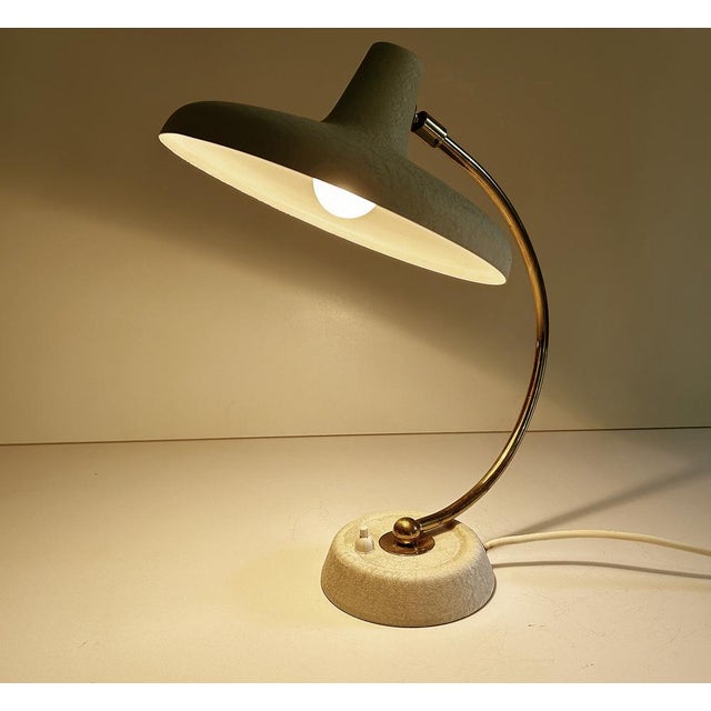 Vintage Italian Lamp in the style of Stilnovo, 1950s For Sale - Image 9 of 18