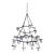 1960s 3 Tier 'Kerylos' Style Alabaster Chandelier For Sale