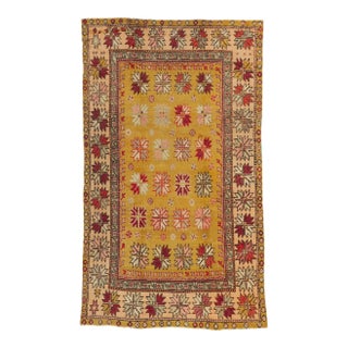 Vintage Turkish Oushak Rug - 05'06 X 09'04 For Sale