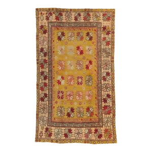 Vintage Turkish Oushak Rug - 05'06 X 09'04