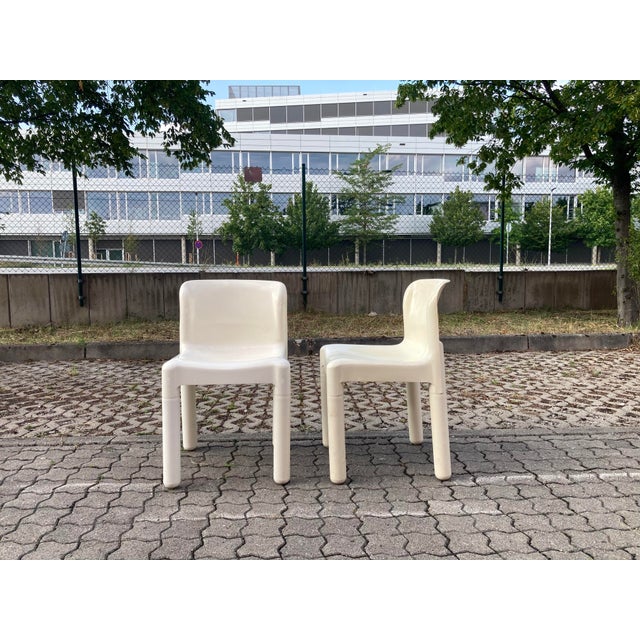 Model 4875 Dining Chair by Carlo Bartoli for Kartell, 1980, Set of 4 For Sale - Image 17 of 18