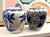 Mid 20th Century Small Blue and White Chinoiserie Porcelain Jars - A Pair For Sale - Image 4 of 11
