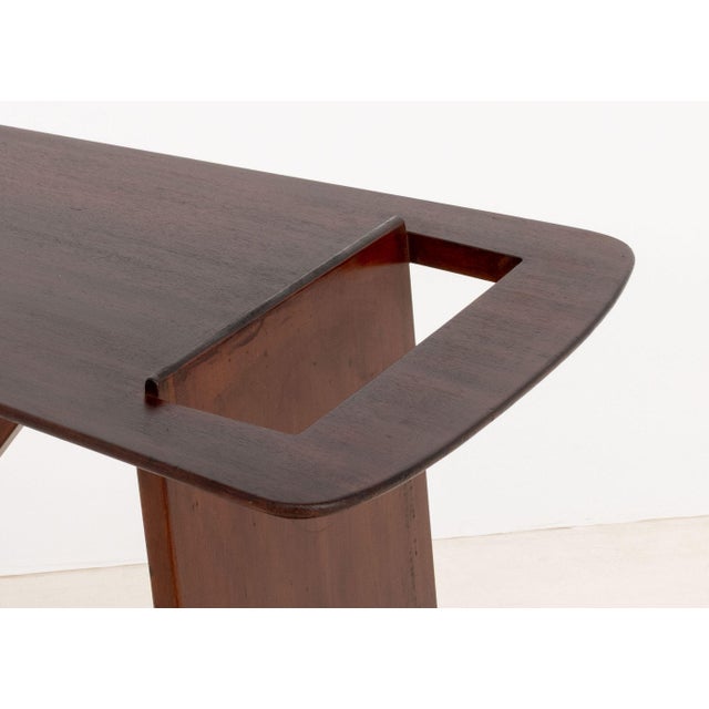 Jens Risom Walnut Magazine Table For Sale In New York - Image 6 of 10