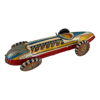 American Boat Tail Racer by Louis Marx, 1930s For Sale