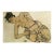 1981 Egon Schiele 31 Erotic Drawing Crouching Semi Nude For Sale