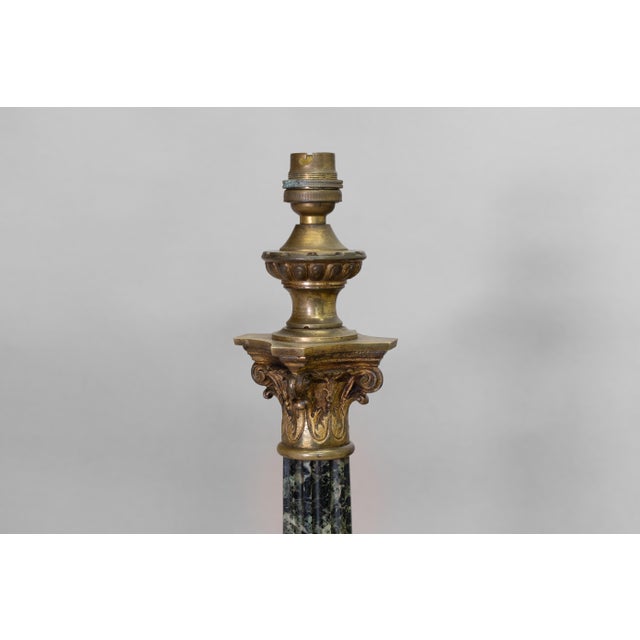 Vintage Marble Table Lamp, 1930 For Sale - Image 6 of 7