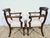 Biedermeier Study Armchairs, 19th Century, Set of 2 For Sale - Image 16 of 18