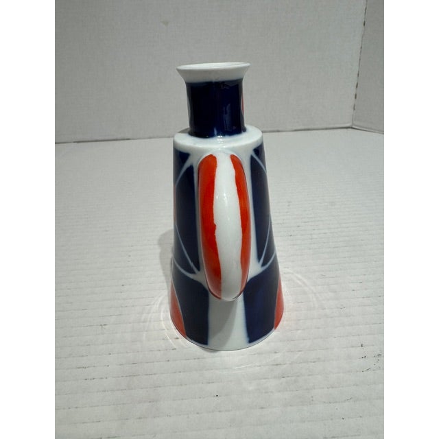 Sargadelos Handmade Porcelain Bud Vase For Sale - Image 4 of 7