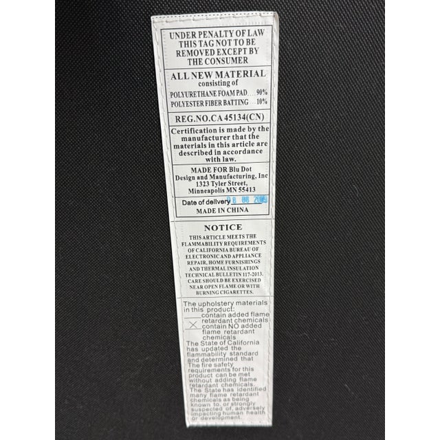 Blu Dot Bumper Ottomans, Set of Three For Sale - Image 10 of 11