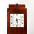1930s Art Deco Skyscraper Style Grandfather Clock in Walnut With Black Lacquer Accents For Sale - Image 5 of 13