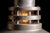 Mid 20th Century Vintage Atomic Age Industrial Wall Lamp With Glass Shade For Sale - Image 5 of 6