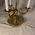 French Brass & Tole French Bouillotte Lamp For Sale - Image 3 of 5