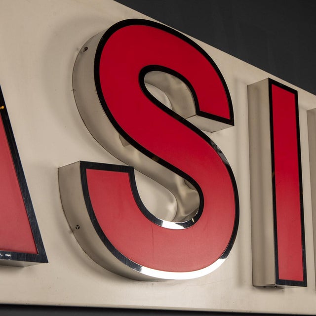 Illuminating Casino Advertising Sign, 1970s For Sale - Image 13 of 15