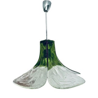 Murano Glass Lucky Clover Petal Lamp by Carlo Nason for Mazzega, Italy, 1970s For Sale