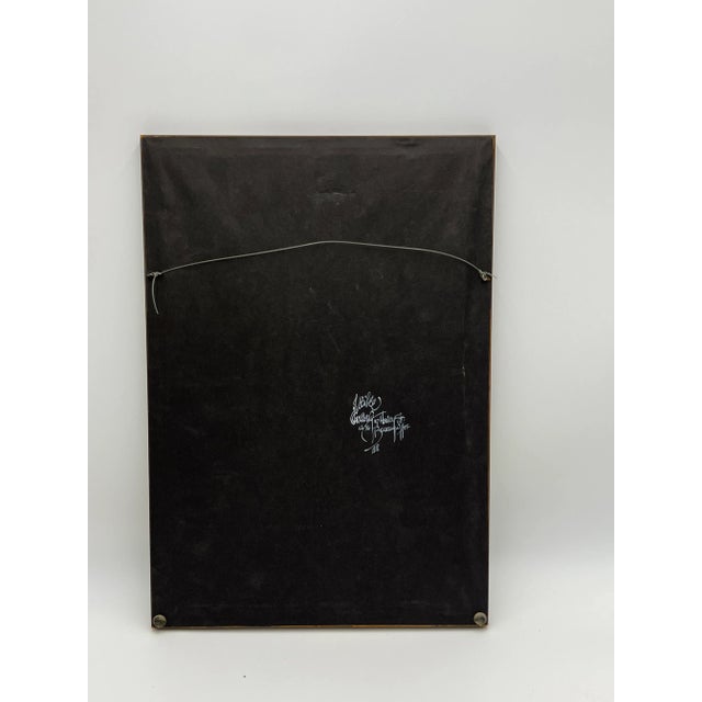 Mid 20th Century Fred Newman Framed Etching "The Towers of London" Signed For Sale - Image 5 of 7