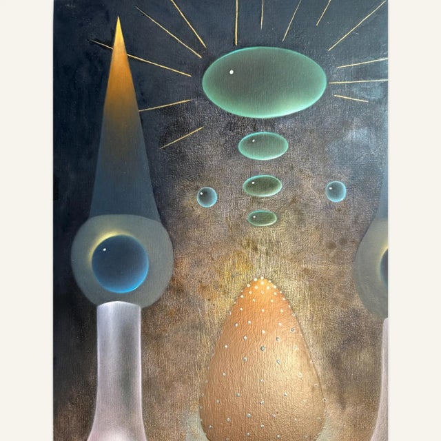 Alessandro Keegan (b. 1980) is a visual artist and an art history professor. His works, mystical in nature, consist of...