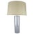 Laurel Cylindrical Chrome Table Lamp For Sale - Image 4 of 4