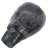 Mid 20th Century Hand-Carved Black Stone Hippopotamus Sculpture, 4" For Sale - Image 5 of 7