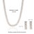 85.1 Ct Natural Moonstone Handcrafted Tennis Necklace With Drop Earrings Set - 3 Pieces For Sale - Image 12 of 15