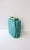 Turquoise French Art Deco Vase by Robert Lallemant, Early-20th Century, France For Sale - Image 8 of 12