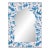 Fleur Home x Aldous Bertram Brighton Mirror in Blue & Pink, 27x36 For Sale