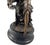 Black 20th Century Bronze Figure of a Female Dancer with Tambourine For Sale - Image 8 of 9
