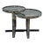 Vintage Chrome Mirrored Side Tables After Minotti - Set of 2 For Sale