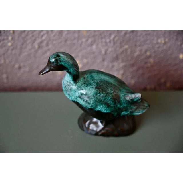 Boho Chic Ceramic Sandstone Bird, 1920s For Sale - Image 3 of 6