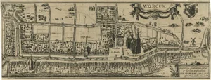 Original View of the City of Workum, 1616