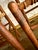 Antique Primitive Ladderback Roped Seat Folk Art, Farm Chair, Early 1900s For Sale In San Antonio - Image 6 of 12