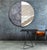 Stone Silver Eclisse 900 Round Mirror by Disain1971 For Sale - Image 4 of 6