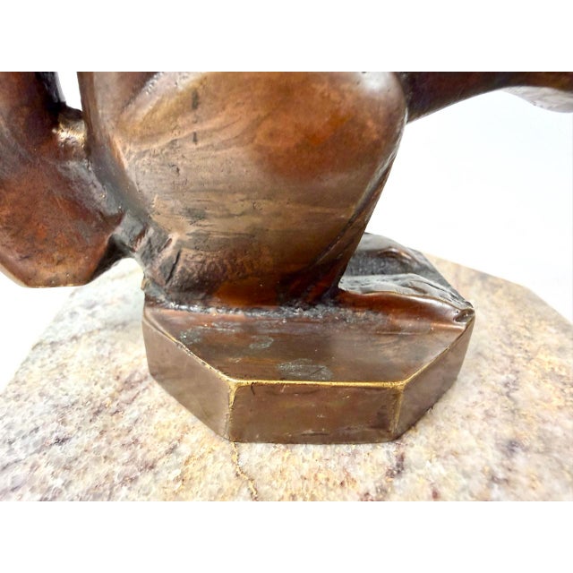 Art Deco Bronze Squirrel Bookends atributted to Max Le Verrier, 1930s, Set of 2 For Sale - Image 11 of 13