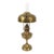 Antique German Brass Oil / Kerosene Lamp Kosmos Brenner, Not Electrified / Late 19th Century For Sale