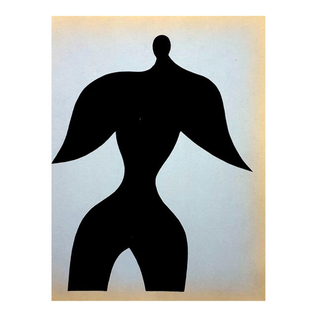 after Jean Arp - Pochoir 1957 For Sale