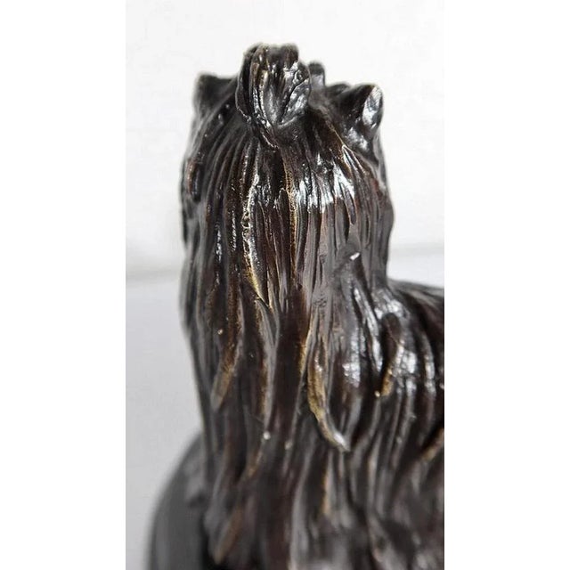 French Metal Yorkshire Sculpture, 20th-Century For Sale - Image 12 of 18