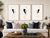 Japanese Crane Triptych, Set of 3 Art Prints, 24" X 36" For Sale In Buffalo - Image 6 of 7