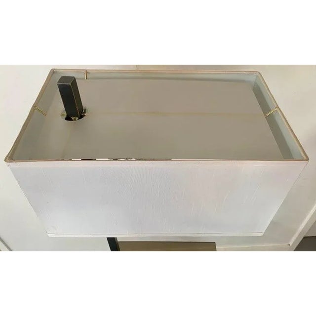 Mid- Century Modern Two-Tier Table Floor Lamp For Sale - Image 11 of 12