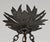 French Art Deco Pendant Light by Galle - 1925 Cameo Gallé Chandelier France For Sale - Image 13 of 15