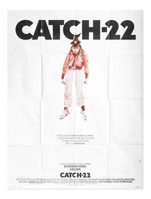 1970 Vintage French Movie Poster, Catch 22 (Alan Arkin)