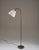 A refined 1940s floor lamp produced by nordiska kompaniet, showcasing the era's exquisite craftsmanship and understated...