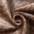 2020s Hand-Knotted Silk Velvet Ikat Diamond Pillow - 16x16 Champagne & Toffee For Sale - Image 5 of 8