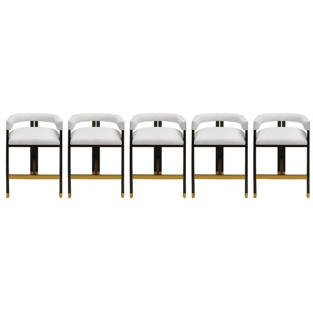 Cruise Counter Stools - Set of 5 For Sale - Image 11 of 11