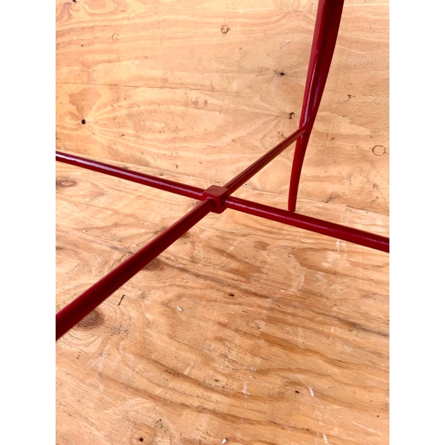 Tommi Parzinger Vintage Attributed to Tommi Parzinger Large Side Occasional Drink Table For Sale - Image 4 of 6