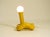 Plastic Pop Art Yellow Table Lamp with Plastic Tubing by Wavin, 1970s For Sale - Image 7 of 18