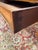 Flat Desk with Sliding Shelves in Mahogany and Leather and Brass, 1960s For Sale - Image 3 of 12