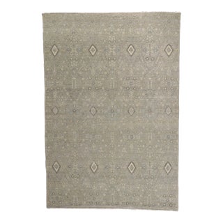 Modern Style Distressed Rug - 09'04 X 13'09 For Sale