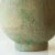 Large Pistachio Green Ceramic Table Lamp with Silk Lampshade attributed to R. Houben, 1970s For Sale - Image 6 of 10