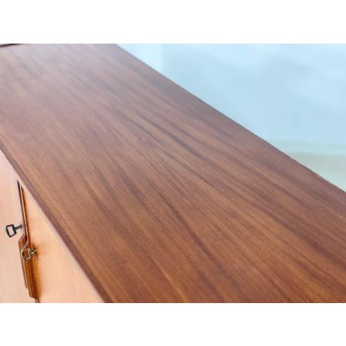 Vintage Highboard in Teak For Sale - Image 15 of 18